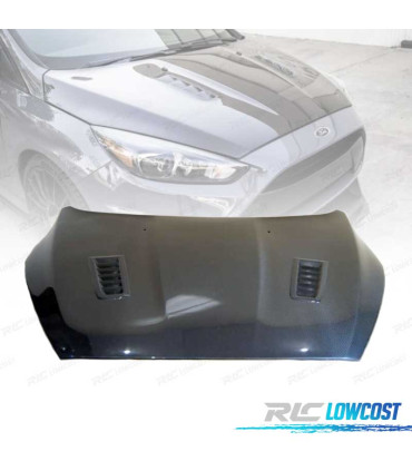 COFANO FORD FOCUS 16- CARBONIO