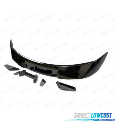 SPOILER ALETTONE FORD MUSTANG 15-19 LOOK GT500 NERO LUCIDO