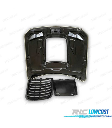 COFANO PER FORD MUSTANG 15-17 LOOK GT500 IN ALLUMINIO