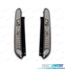 FANALI FORD FOCUS 05- LED FONDO CROMATO