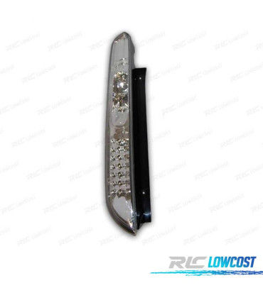 FANALI FORD FOCUS 05- LED FONDO CROMATO