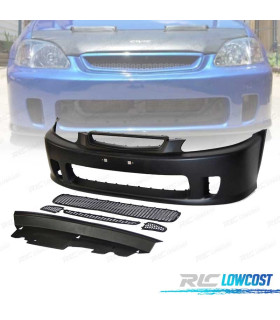 PARAURTI ANTERIORE HONDA CIVIC 96-98 LOOK N1