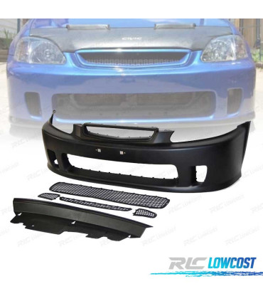 PARAURTI ANTERIORE HONDA CIVIC 96-98 LOOK N1