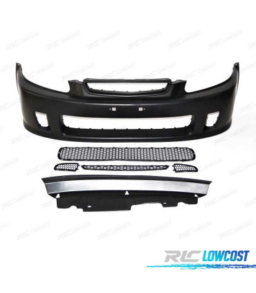 PARAURTI ANTERIORE HONDA CIVIC 96-98 LOOK N1