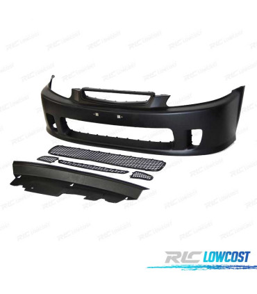 PARAURTI ANTERIORE HONDA CIVIC 96-98 LOOK N1