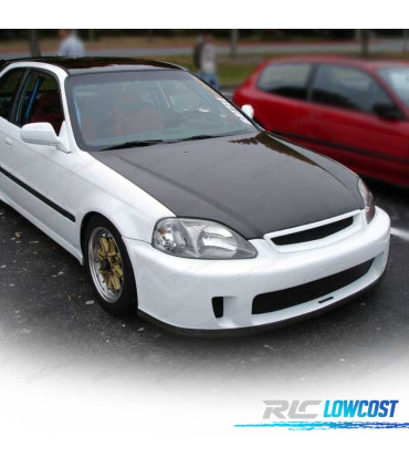 PARAURTI ANTERIORE HONDA CIVIC 96-98 LOOK N1