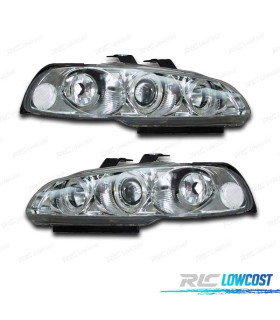 FARI HONDA CIVIC III 3P 92-95 ANGEL EYES FONDO CROMATO
