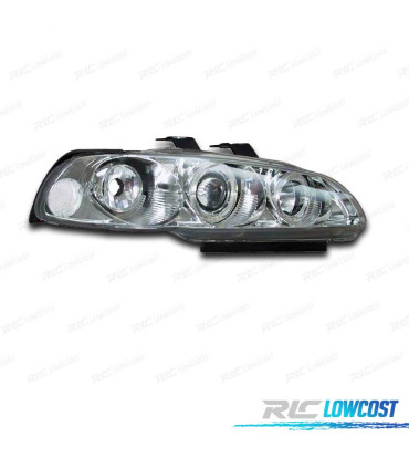 FARI HONDA CIVIC III 3P 92-95 ANGEL EYES FONDO CROMATO