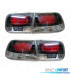 FANALI PER HONDA CIVIC 2P 92-95 LOOK LEXUS FONDO NERO