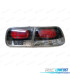 FANALI PER HONDA CIVIC 2P 92-95 LOOK LEXUS FONDO NERO