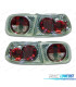 FANALI PER HONDA CIVIC 4P 92-95 LOOK LEXUS FONDO CROMATO
