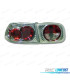 FANALI PER HONDA CIVIC 4P 92-95 LOOK LEXUS FONDO CROMATO