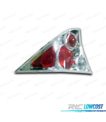 FANALI PER HONDA CIVIC COUPE 00- LOOK LEXUS FONDO CROMATO