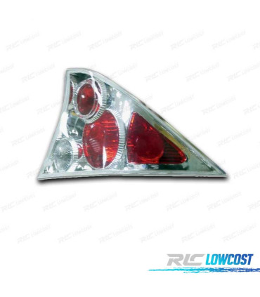 FANALI PER HONDA CIVIC COUPE 00- LOOK LEXUS FONDO CROMATO