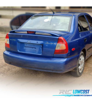 SPOILER ALETTONE PER HYUNDAI ACCENT 4P 99-03 LUCE DI STOP