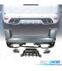PARAURTI POSTERIORE RANGE ROVER SPORT L494 18- LOOK SVR + TERMINALI DI SCARICO