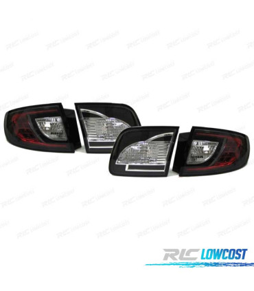 FANALI PER MAZDA 3 4P 03-08 LED NERO