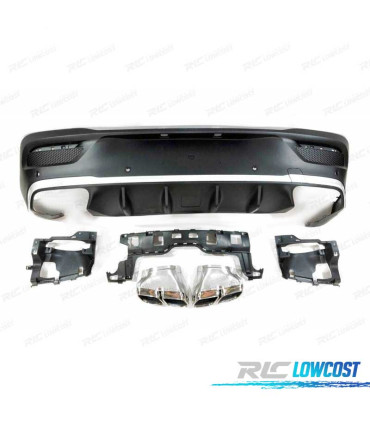 DIFFUSORE PER MERCEDES CLASSE GLE C167 TERMINALI DI SCARICO
