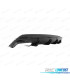 DIFFUSORE PER MERCEDES CLA W117 16-18 LOOK CLA45 NERO LUCIDO TERMINALI DI SCARICO