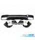 DIFFUSORE PER MERCEDES W166 GLE 350 LOOK AMG GLE63 CON TERMINALI DI SCARICO