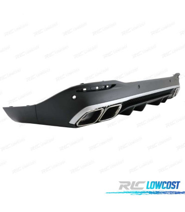 DIFFUSORE PER MERCEDES GLE W167 20- TERMINALI DI SCARICO