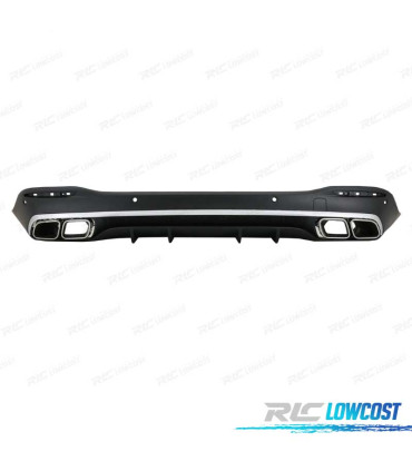 DIFFUSORE PER MERCEDES GLE W167 20- TERMINALI DI SCARICO