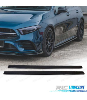 AGGIUNTI PARAFANGHI MERCEDES CLASSE A W177 18-22 LOOK AMG A35 NERO