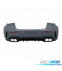 PARAURTI POSTERIORE MERCEDES CLASSE A W177 18- LOOK AMG A45 TERMINALI DI SCARICO
