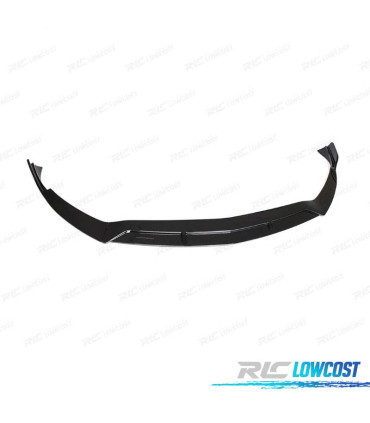 SPOILER LIP MERCEDES CLASSE A W177 18- LOOK AMG NERO LUCIDO + SPLITTERS