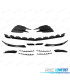 SPOILER LIP MERCEDES CLASSE A W177 18- LOOK AMG A45 + GRIGLIE