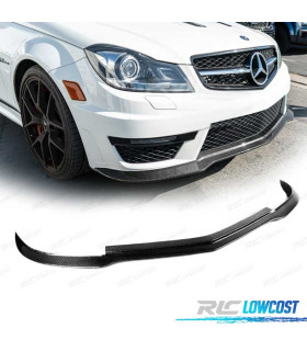 SPOILER LIP MERCEDES CLASSE C W204 C63 11-14 CARBONIO