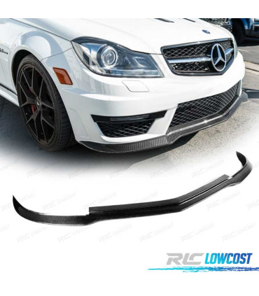 SPOILER LIP MERCEDES CLASSE C W204 C63 11-14 CARBONIO