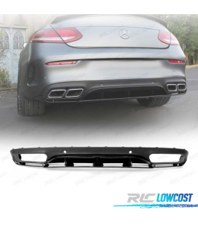 DIFFUSORE MERCEDES CLASSE C C205 COUPE 14-18 LOOK C63 EDITION 1