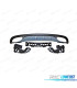 DIFFUSORE MERCEDES CLASSE C W205 COUPE AMG 14-18 LOOK C63