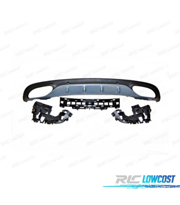 DIFFUSORE MERCEDES CLASSE C W205 COUPE AMG 14-18 LOOK C63