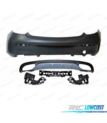 PARAURTI POSTERIORE MERCEDES W205 2P 14-18 LOOK AMG