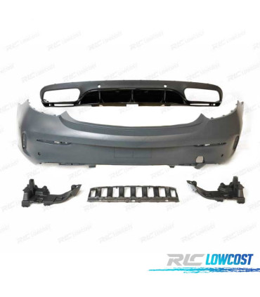 PARAURTI POSTERIORE MERCEDES CLASSE C W205 2P 14-20 LOOK AMG C63