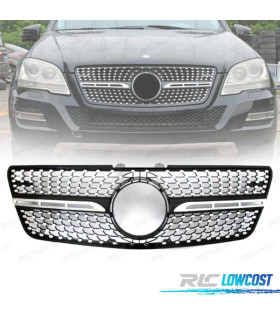 GRIGLIA MERCEDES CLASSE ML W164 LCI 09-12 LOOK DIAMOND BLACK