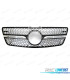 GRIGLIA MERCEDES CLASSE ML W164 LCI 09-12 LOOK DIAMOND BLACK