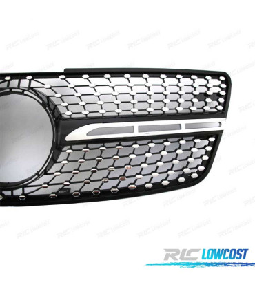 GRIGLIA MERCEDES CLASSE ML W164 LCI 09-12 LOOK DIAMOND BLACK