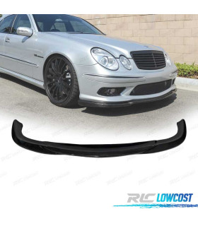 SPOILER LIP MERCEDES CLASSE E W211 AMG E55 02-06 IN CARBONIO
