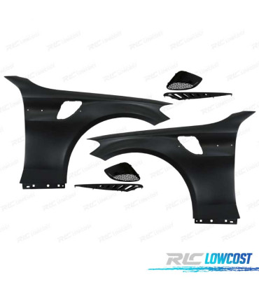 KIT 2 PARAFANGHI MERCEDES CLASSE E W213 C238 16- LOOK GT METALLO