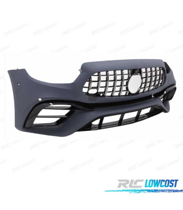 PARAURTI ANTERIORE MERCEDES W213 C238 21- LOOK AMG E63 + GRIGLIA