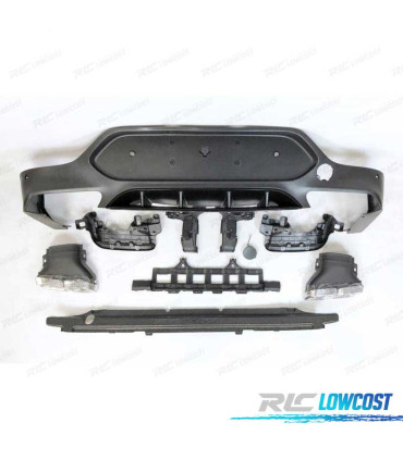 DIFFUSORE MERCEDES CLASSE GLC X253 COUPE 15-18 TERMINALI DI SCARICO