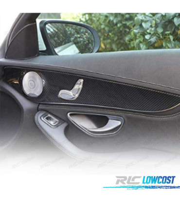 KIT DECORATIVI INTERNI MB CLASSE C W205 14-18 CARBONIO