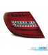 FANALI PER MERCEDES CLASSE C W204 07-11 LOOK LED ROSSO CARDNA