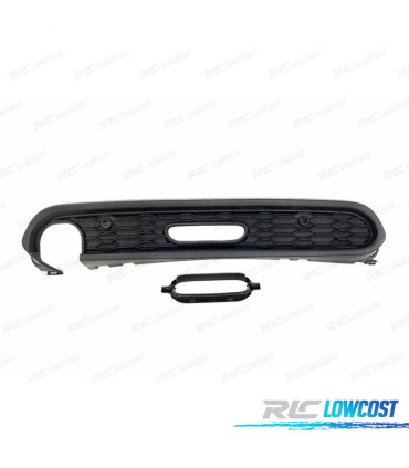 DIFFUSORE POSTERIORE MINI COOPER F55 F56 LOOK JCW