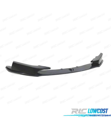 SPOILER LIP ANTERIORE BMW F20 F21 11-15 LOOK M PERFORMANCE NERO OPACO