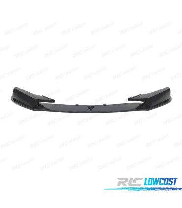 SPOILER LIP ANTERIORE BMW F20 F21 11-15 LOOK M PERFORMANCE NERO OPACO