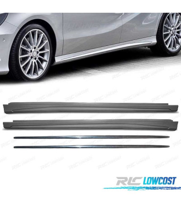 PROFILI LATERALI MERCEDES W176 A45 12-15 W117 13-16 LOOK AMG